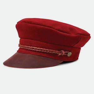 Brixton Kayla Cap in Oxblood